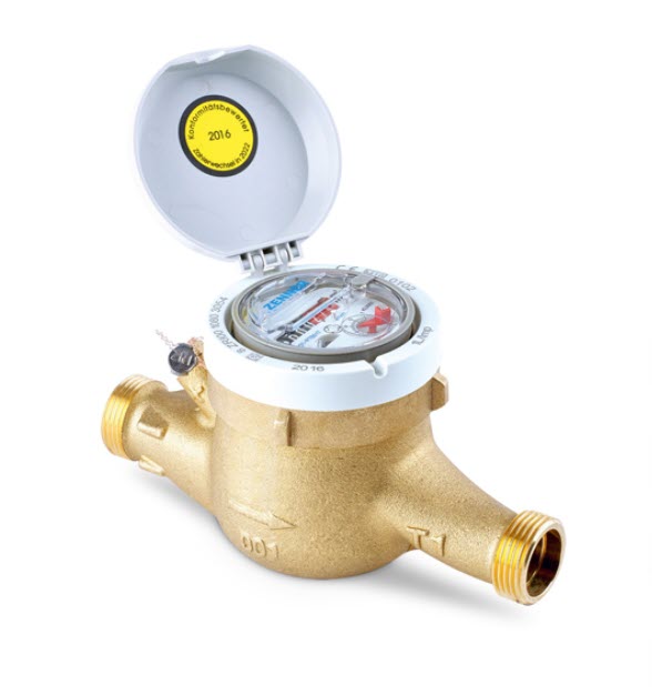 CAUDALÍMETRO CONTADOR DE AGUA DE CHORRO MÚLTIPLE